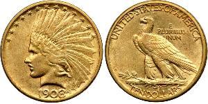 10 Долар США (1776 - ) Золото 
