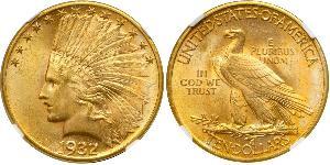10 Долар США (1776 - ) Золото 