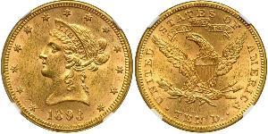 10 Долар США (1776 - ) Золото 