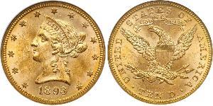 10 Долар США (1776 - ) Золото 