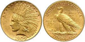 10 Долар США (1776 - ) Золото 