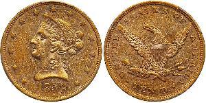 10 Долар США (1776 - ) Золото 
