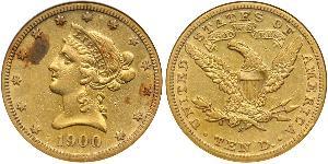 10 Долар США (1776 - ) Золото 