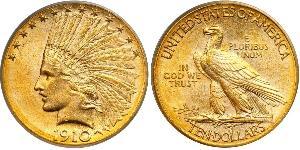 10 Долар США (1776 - ) Золото 