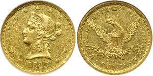 10 Долар США (1776 - ) Золото 