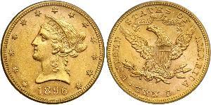 10 Долар США (1776 - ) Золото 