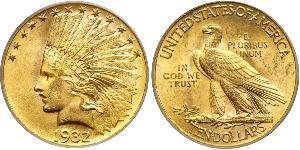 10 Долар США (1776 - ) Золото 