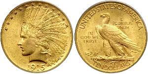 10 Долар США (1776 - ) Золото 