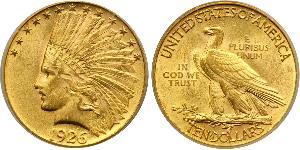 10 Долар США (1776 - ) Золото 