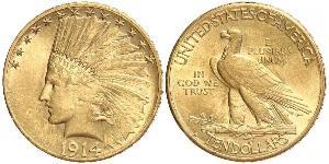 10 Долар США (1776 - ) Золото 