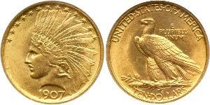 10 Долар США (1776 - ) Золото 