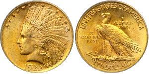 10 Долар США (1776 - ) Золото 