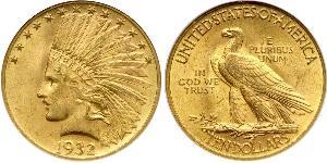 10 Долар США (1776 - ) Золото 