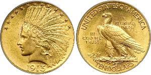 10 Долар США (1776 - ) Золото 
