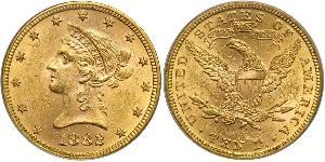 10 Долар США (1776 - ) Золото 