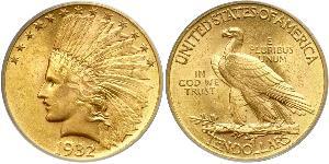 10 Долар США (1776 - ) Золото 