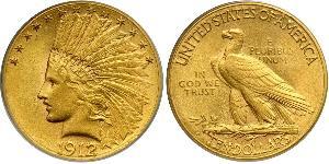 10 Долар США (1776 - ) Золото 
