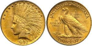 10 Долар США (1776 - ) Золото 