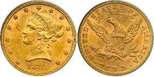 10 Долар США (1776 - ) Золото 