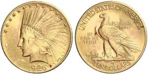 10 Долар США (1776 - ) Золото 