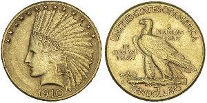 10 Долар США (1776 - ) Золото 