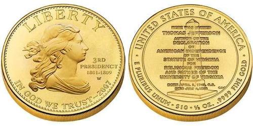 10 Долар США (1776 - ) Золото 