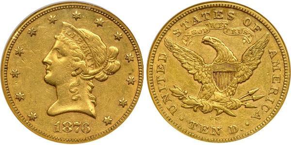 10 Долар США (1776 - ) Золото 