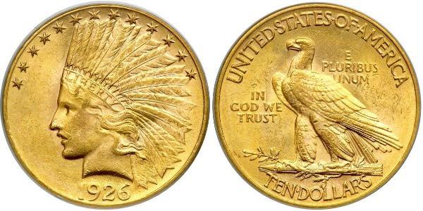 10 Долар США (1776 - ) Золото 
