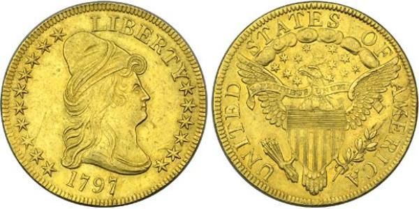 10 Долар США (1776 - ) Золото 
