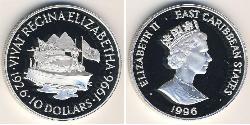 10 Долар  Срібло Єлизавета II (1926-2022)