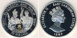 10 Долар  Срібло Єлизавета II (1926-2022)