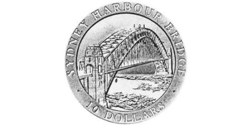 10 Долар Австралія (1939 - ) Срібло Єлизавета II (1926-2022)