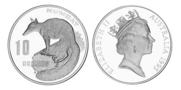 10 Долар Австралія (1939 - ) Срібло Єлизавета II (1926-2022)