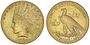 10 Доллар США (1776 - ) Золото 