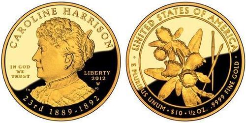 10 Доллар США (1776 - ) Золото 