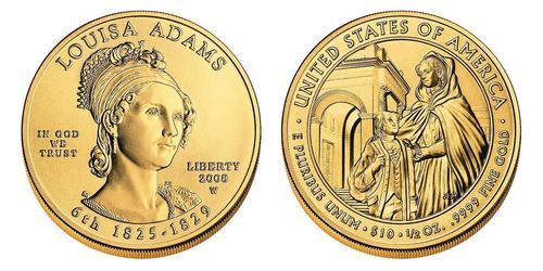 10 Доллар США (1776 - ) Золото 