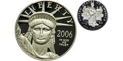 10 Доллар США (1776 - ) Платина 