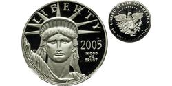 10 Доллар США (1776 - ) Платина 