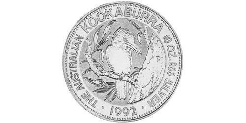 10 Доллар Австралия (1939 - ) Серебро 