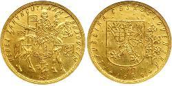 10 Ducat Tschechoslowakei  (1918-1992) Gold 