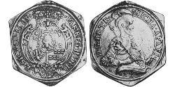 10 Дукат Княжество Трансильвания (1571-1711) Золото 