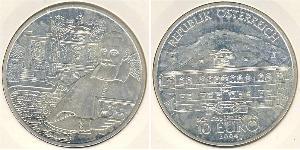 10 Евро Австрийская Республика(1955 - ) Серебро 