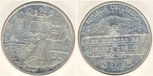 10 Евро Австрийская Республика(1955 - ) Серебро 
