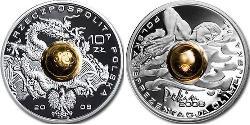 10 Zloty Third Polish Republic (1991 - ) Argento 