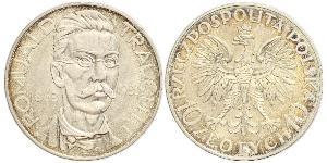 10 Злотий Польська республіка (1918 - 1939) Срібло Ромуальд Траугутт