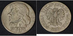 10 Злотый Польская Народная Республика (1952-1990)  