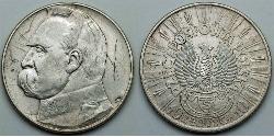 10 Злотый Польская Республика (1918 - 1939)  