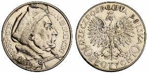 10 Злотый Польша / Польская Республика (1918 - 1939) Серебро Ян III Собеский (1629-1696)