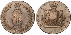 10 Копійка Російська імперія (1720-1917) Мідь Катерина II (1729-1796)