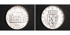 10 Крона Королевство Норвегия (1905 - ) Серебро Хокон VII (1872 - 1957)